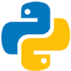 Python programming logo