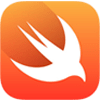 Swift programming logo